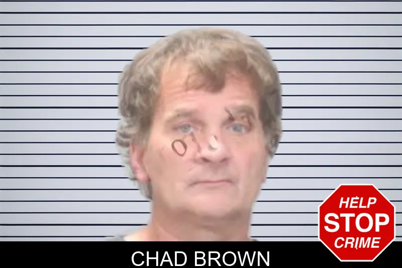 Chad Brown mugshot