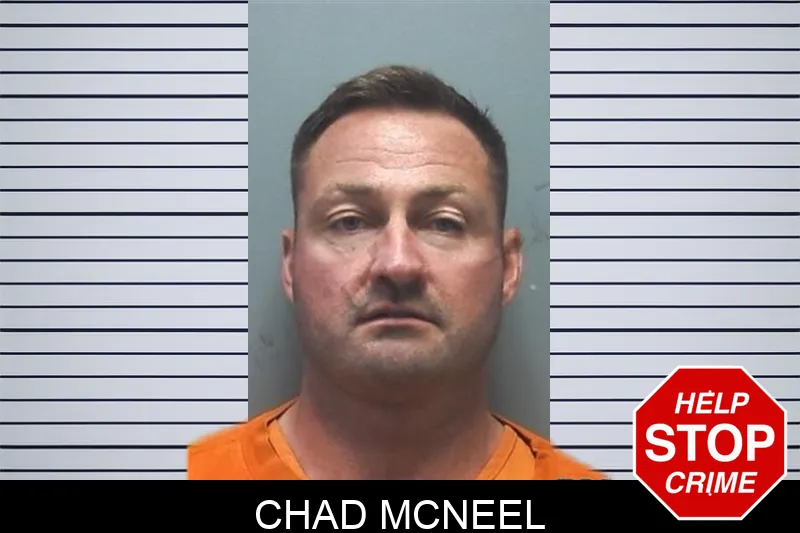 Chad McNeel mugshot