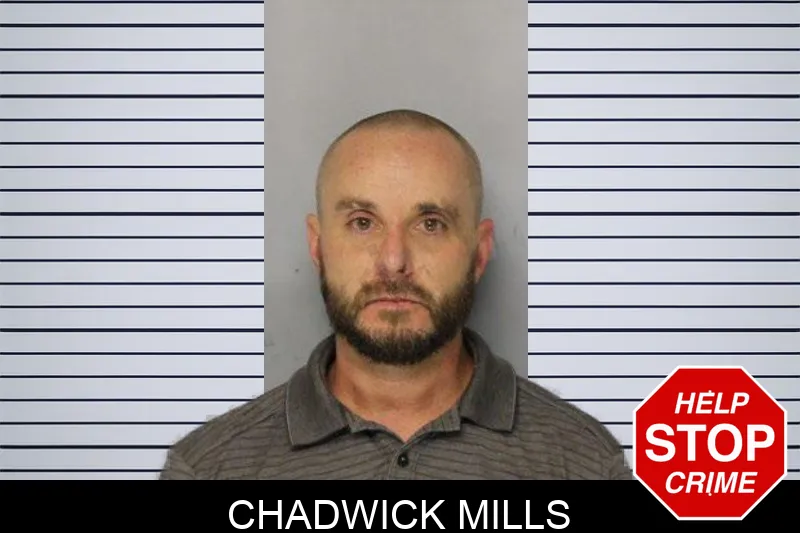 Chadwick Mills mugshot