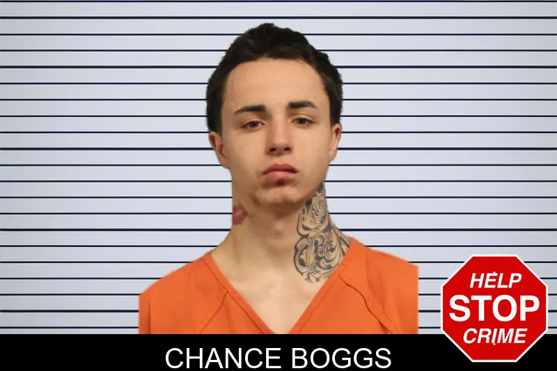 Chance Boggs mugshot