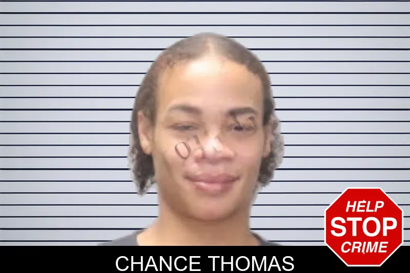 Chance Thomas mugshot