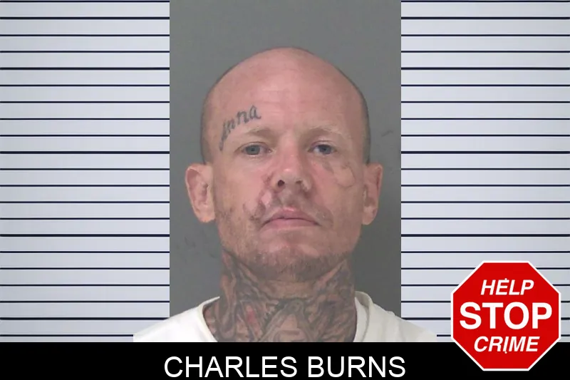 Charles Burns mugshot