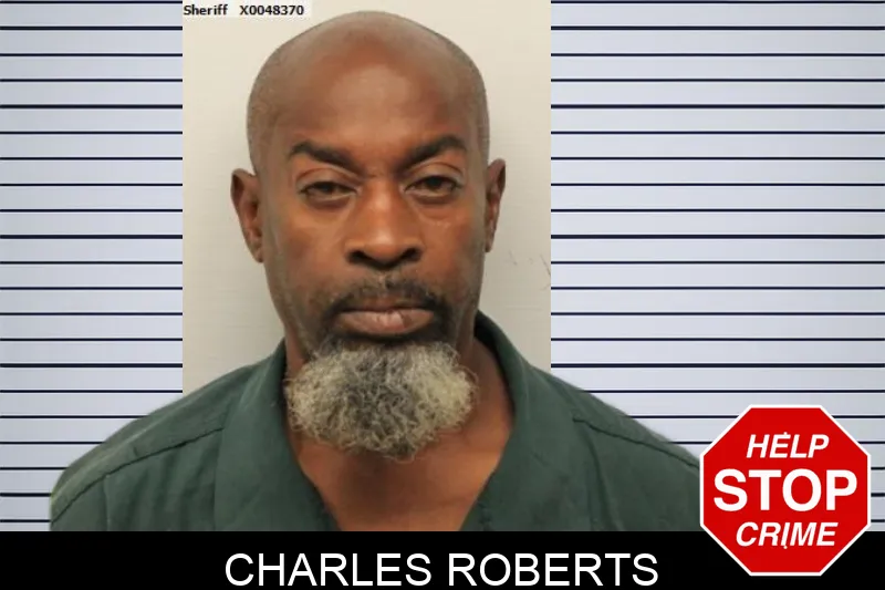 Charles Roberts mugshot
