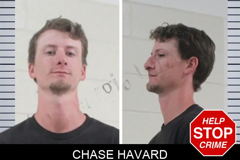 Chase Havard mugshot