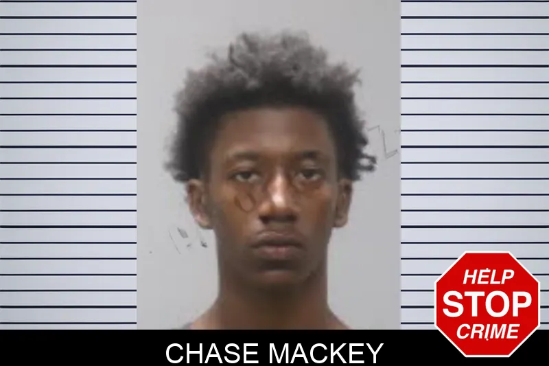 Chase Mackey mugshot