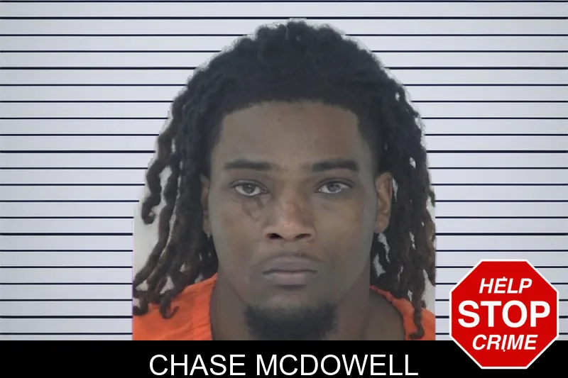 Chase McDowell mugshot