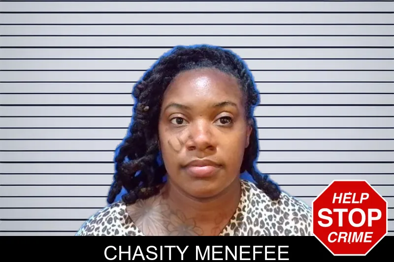 Chasity Menefee mugshot