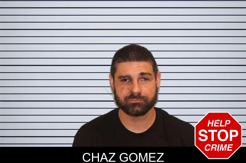 Chaz Gomez mugshot