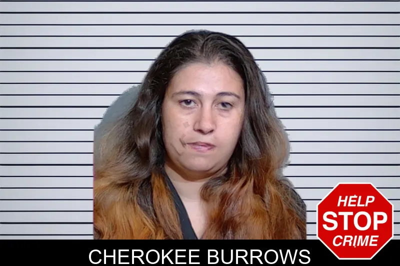 Cherokee Burrows mugshot