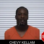 Chevy Kellam mugshot