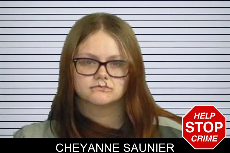 Cheyanne Saunier mugshot