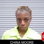 China Moore mugshot – Lee County , Georgia China Moore mugshot