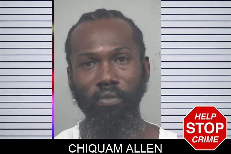 Chiquam Allen mugshot