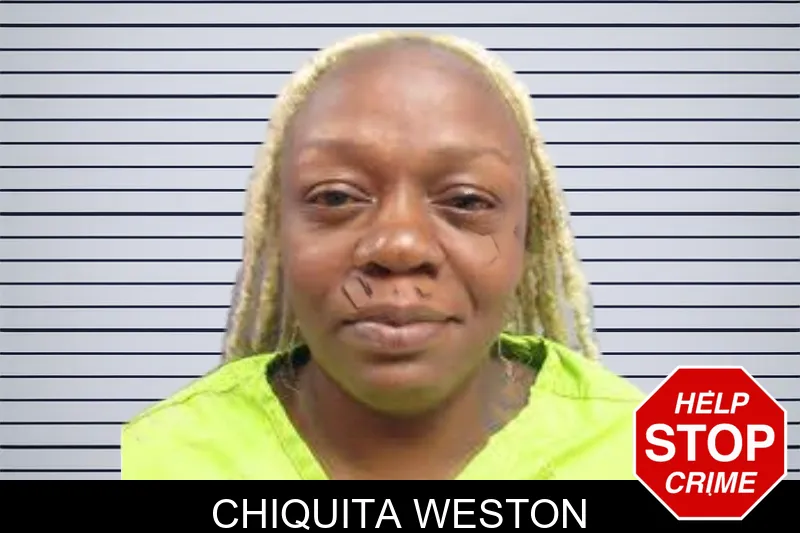 Chiquita Weston mugshot