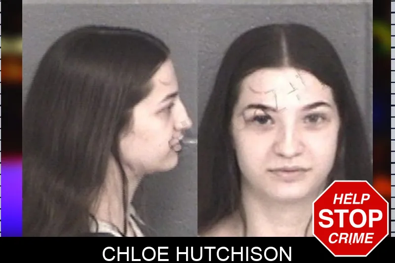Chloe Hutchison mugshot