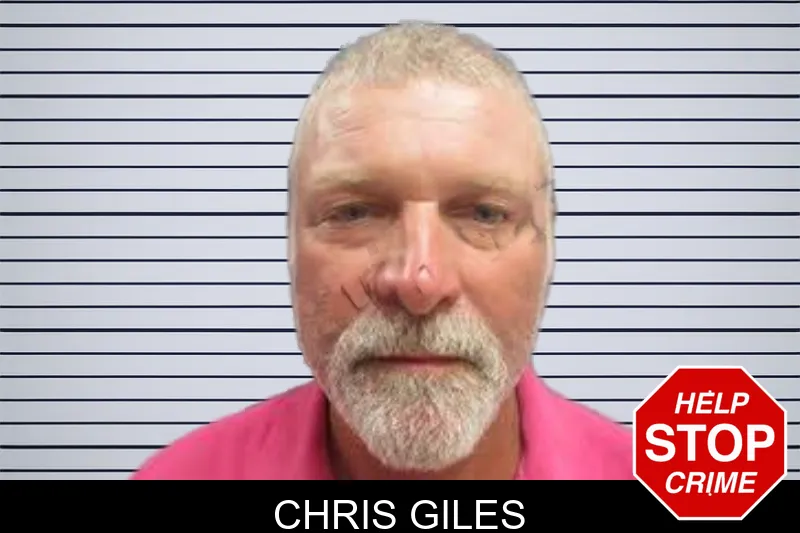 Chris Giles mugshot