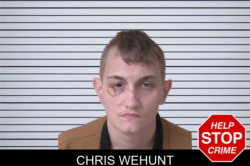 Chris Wehunt mugshot