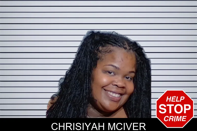 Chrisiyah McIver mugshot