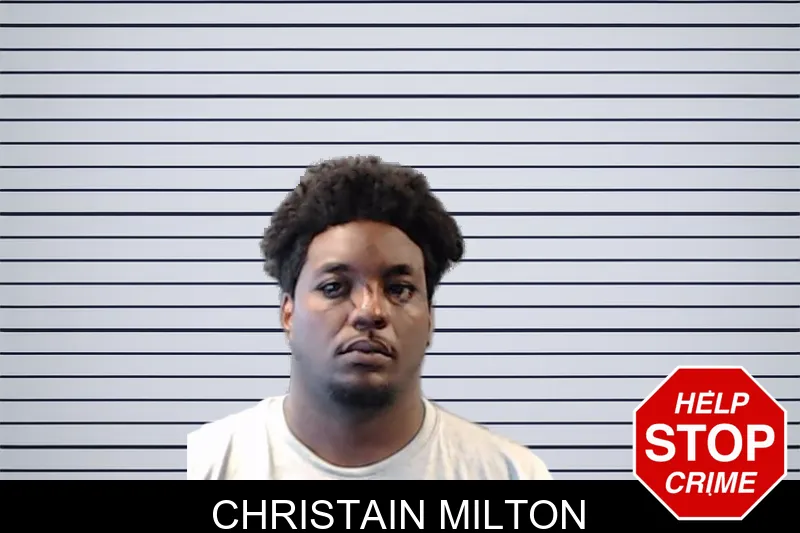 Christain Milton mugshot