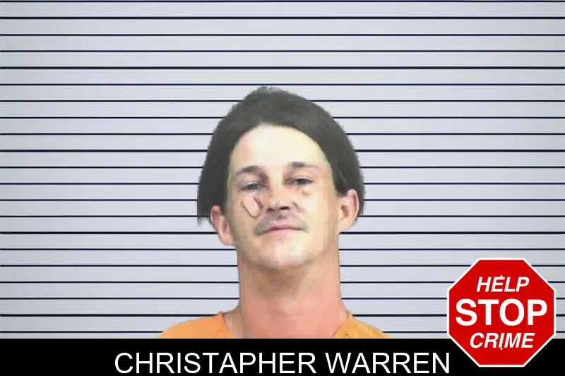 Christapher Warren mugshot
