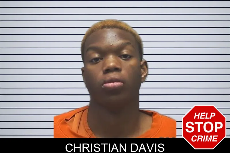 Christian Davis mugshot