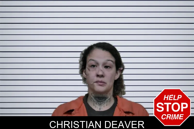 Christian Deaver mugshot