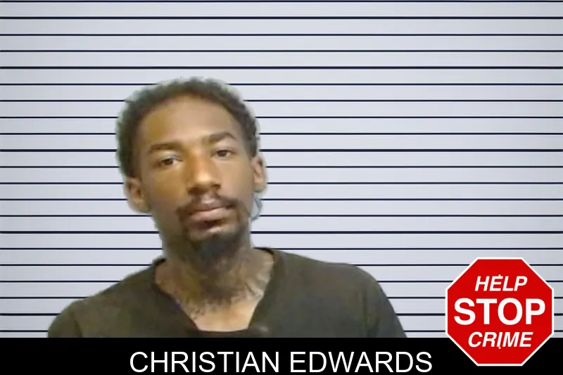 Christian Edwards mugshot