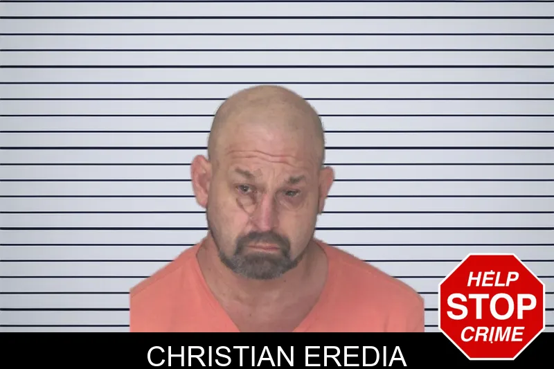 Christian Eredia mugshot