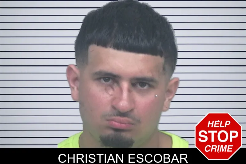 Christian Escobar mugshot