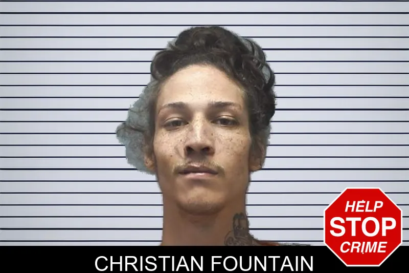 Christian Fountain mugshot