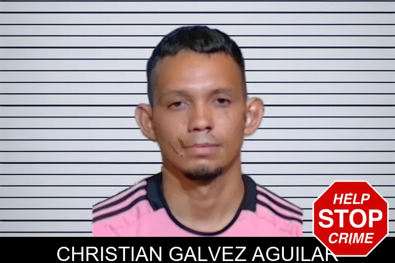 Christian Galvez Aguilar mugshot