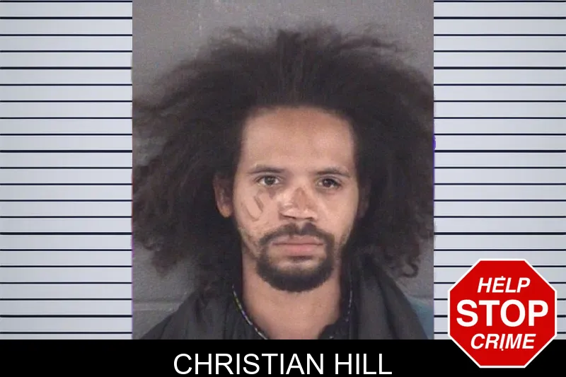 Christian Hill mugshot