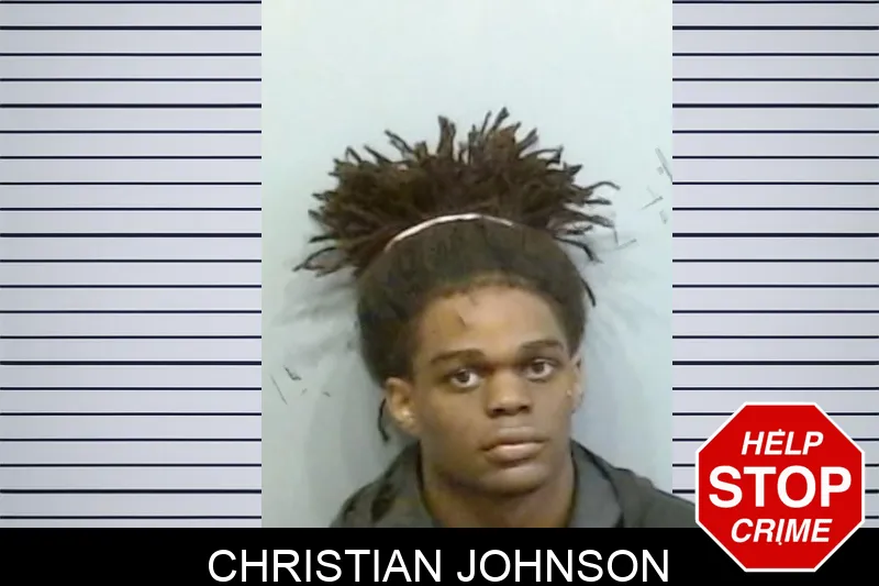 Christian Johnson mugshot