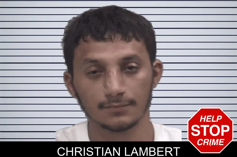 Christian Lambert mugshot