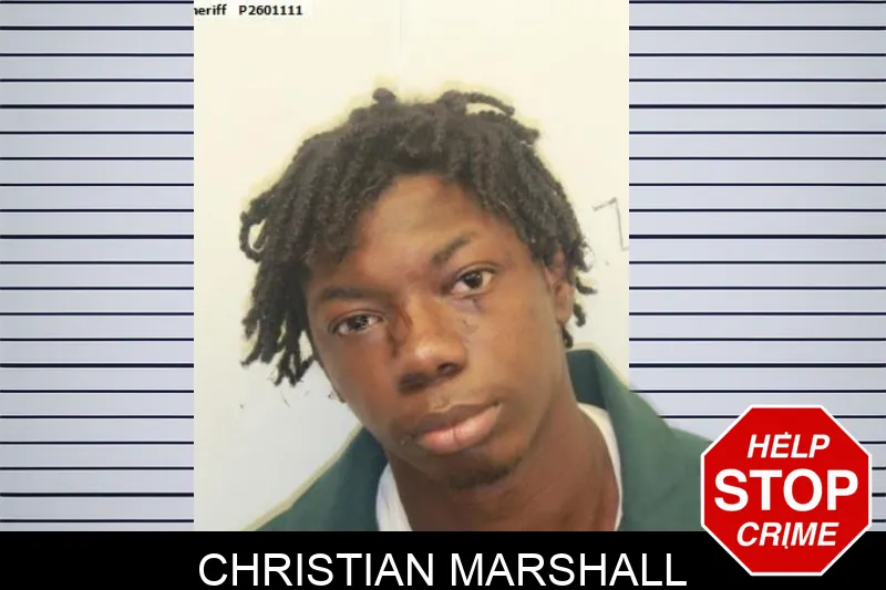 Christian Marshall mugshot