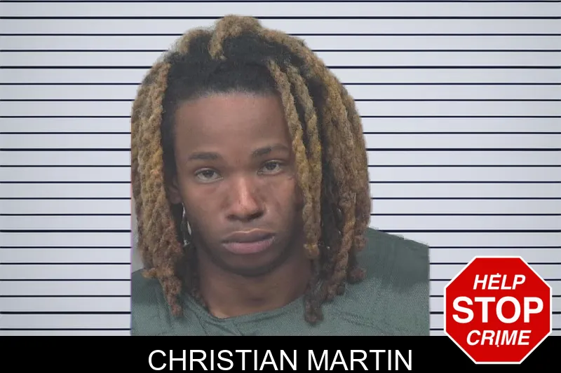 Christian Martin mugshot
