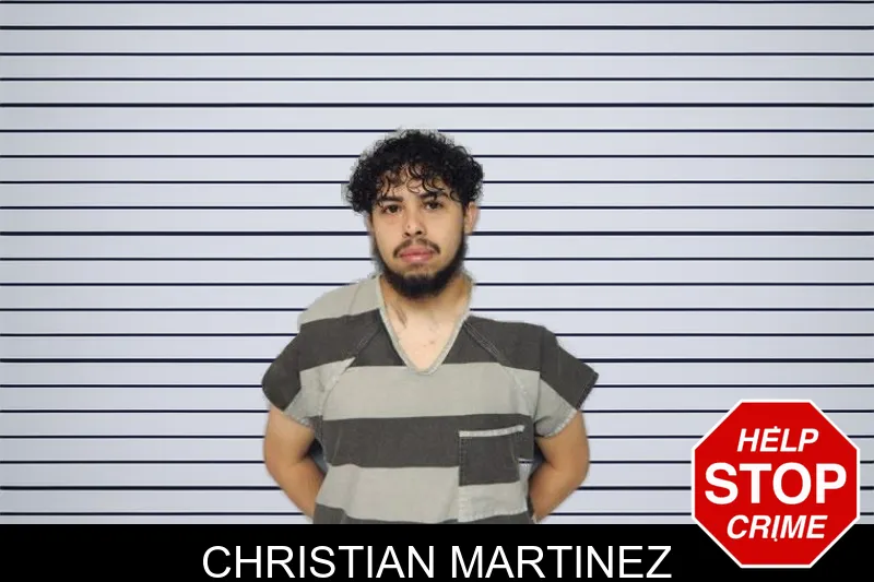 Christian Martinez mugshot