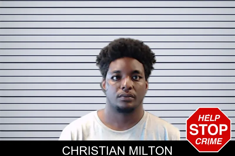 Christian Milton mugshot