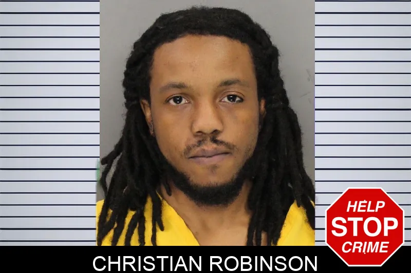 Christian Robinson mugshot