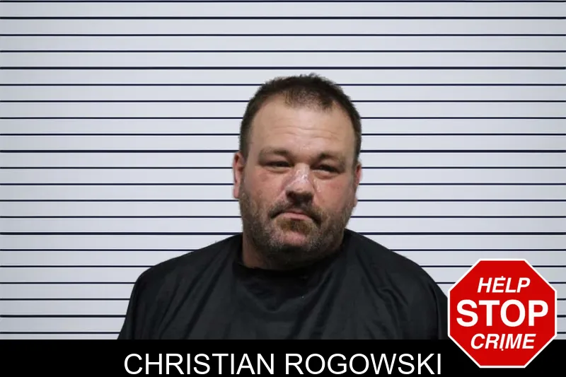Christian Rogowski mugshot