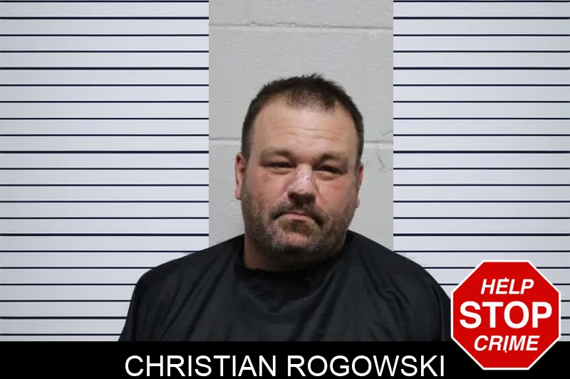 Christian Rogowski mugshot