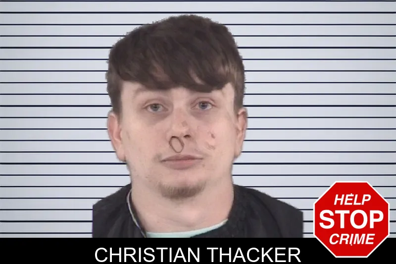 Christian Thacker mugshot