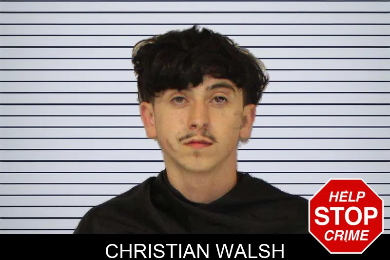Christian Walsh mugshot