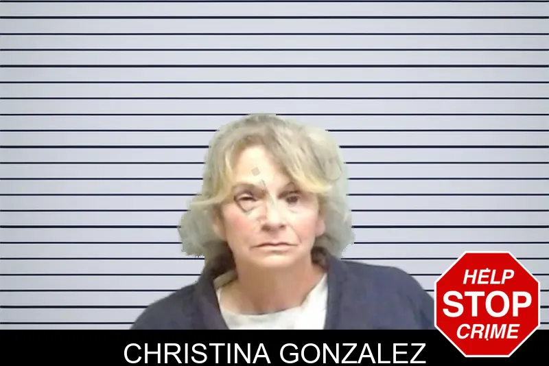 Christina Gonzalez mugshot