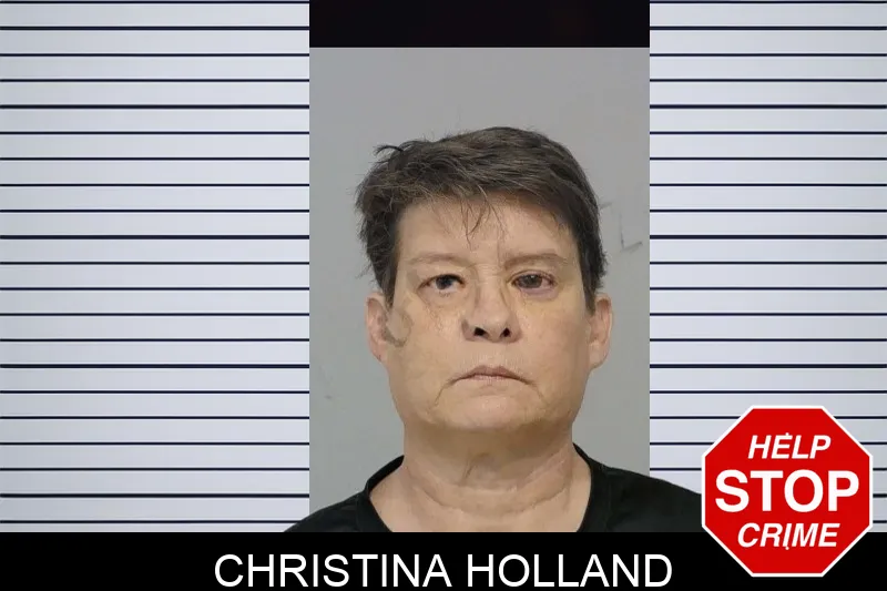 Christina Holland mugshot