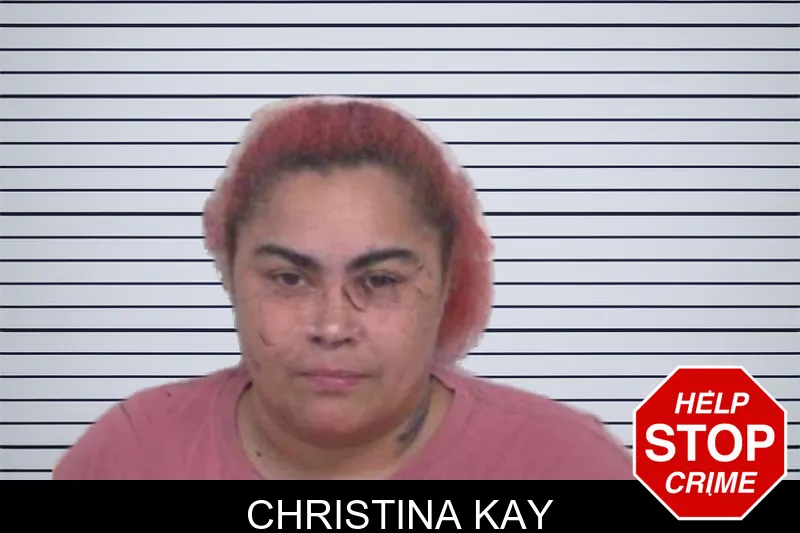 Christina Kay mugshot