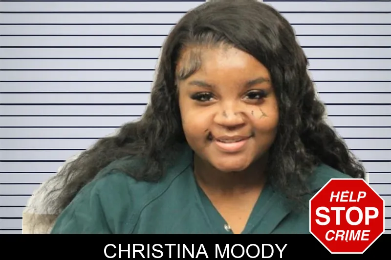 Christina Moody mugshot