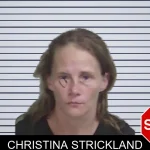 Christina Strickland mugshot