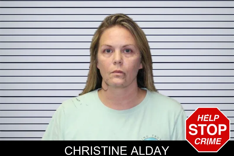 Christine Alday mugshot