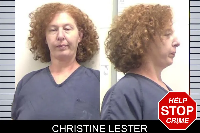 Christine Lester mugshot